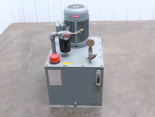 Northeast Hydraulics NH-11490 Hydraulic Power Unit 5.3GPM 800PSI 230/460V 3Ph