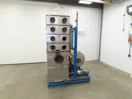 NEEP Shallow Tray Low Profile Air Stripper Dirty Wastewater Cleaner Stainless