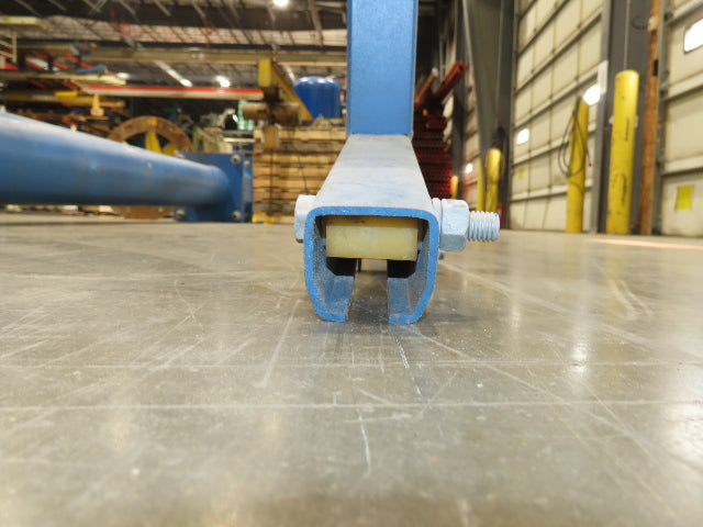 Gorbel 150 Lb Free Standing Work Station Jib Crane 12' Span 13' 10"HUB