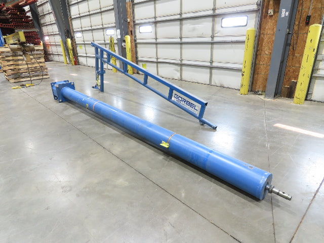 Gorbel 150 Lb Free Standing Work Station Jib Crane 12' Span 13' 10"HUB