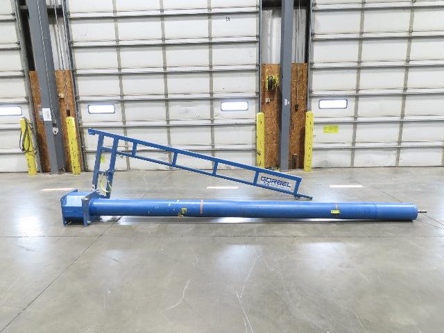 Gorbel 150 Lb Free Standing Work Station Jib Crane 12' Span 13' 10"HUB
