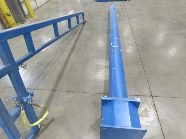 Gorbel 150 Lb Free Standing Work Station Jib Crane 12' Span 13' 10"HUB