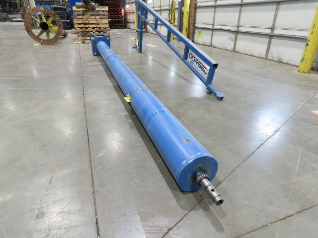 Gorbel 150 Lb Free Standing Work Station Jib Crane 12' Span 13' 10"HUB