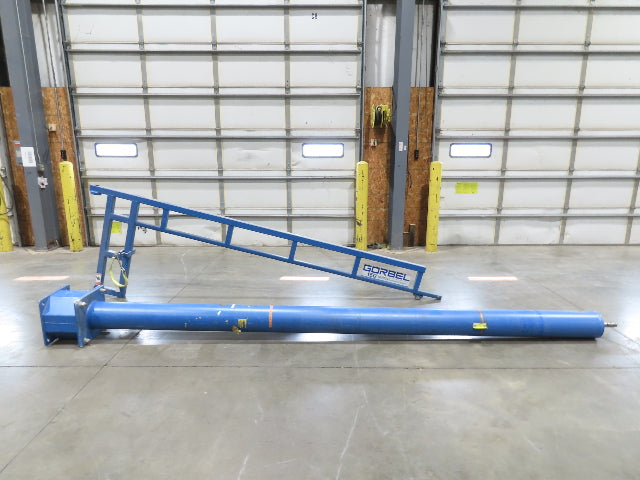 Gorbel 150 Lb Free Standing Work Station Jib Crane 12' Span 13' 10"HUB
