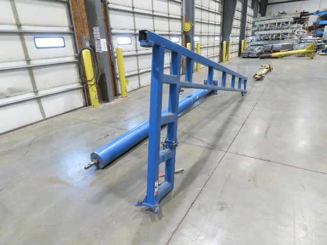 Gorbel 150 Lb Free Standing Work Station Jib Crane 16' Span 12' 4"HUB