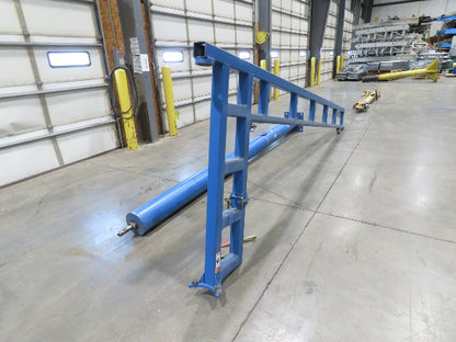 Gorbel 150 Lb Free Standing Work Station Jib Crane 16' Span 12' 4"HUB