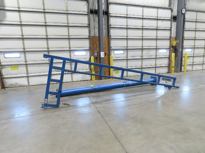 Gorbel 150 Lb Free Standing Work Station Jib Crane 16' Span 12' 4"HUB