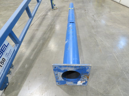 Gorbel 150 Lb Free Standing Work Station Jib Crane 16' Span 12' 4"HUB