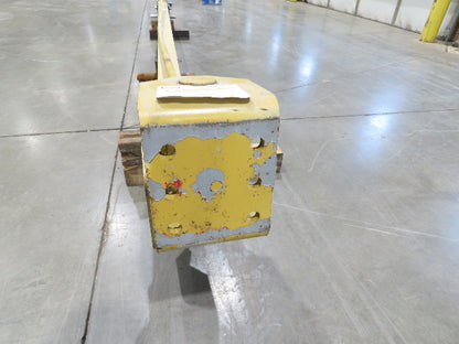 Contrx WMC212 1-Ton 2000Lb Wall Mount Jib Crane 12' Span Top Brace 200° Rotate