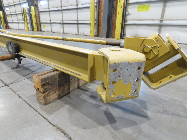 Contrx WMC212 1-Ton 2000Lb Wall Mount Jib Crane 12' Span Top Brace 200° Rotate