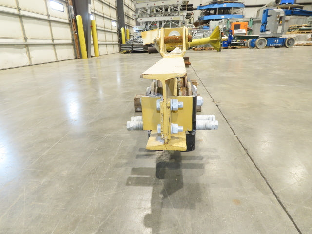 Contrx WMC212 1-Ton 2000Lb Wall Mount Jib Crane 12' Span Top Brace 200° Rotate