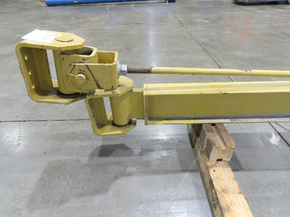 Contrx WMC212 1-Ton 2000Lb Wall Mount Jib Crane 12' Span Top Brace 200° Rotate