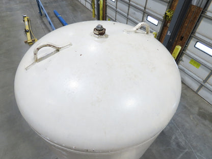Silvan Vertical Compressed Air Receiver Tank 612 Gallon 150psi 42"x108" 126"OAH