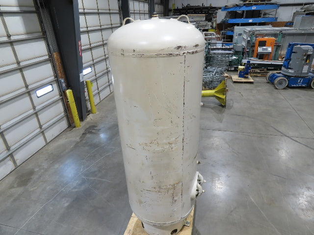 Silvan Vertical Compressed Air Receiver Tank 612 Gallon 150psi 42"x108" 126"OAH