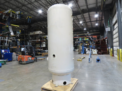 Silvan Vertical Compressed Air Receiver Tank 612 Gallon 150psi 42"x108" 126"OAH