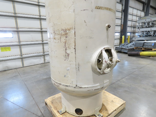 Silvan Vertical Compressed Air Receiver Tank 612 Gallon 150psi 42"x108" 126"OAH