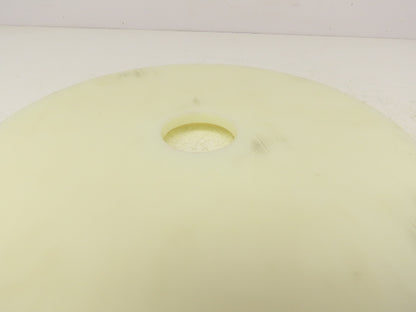 11" X 3/4" Nylon Solid Disc/Wheel 3/4" Thickness 2" Bore3" Recessed Lot of 2