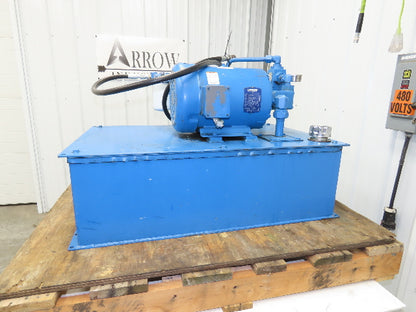Eaton PSSCA1030V023 Hydraulic Power Unit 10.5GPM 2000PSI 30 Gal 230/460V 3Ph