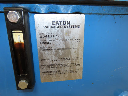 Eaton PSSCA1030V023 Hydraulic Power Unit 10.5GPM 2000PSI 30 Gal 230/460V 3Ph