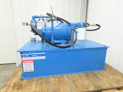 Eaton PSSCA1030V023 Hydraulic Power Unit 10.5GPM 2000PSI 30 Gal 230/460V 3Ph
