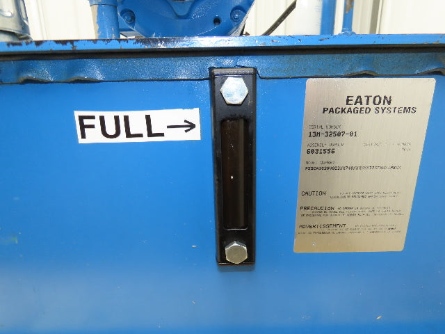 Eaton PSSCA1030V023 Hydraulic Power Unit 10.5GPM 2000PSI 30 Gal 230/460V 3Ph
