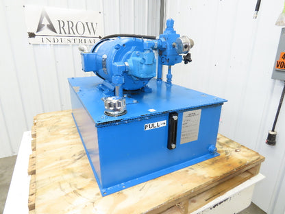 Eaton PSSCA1030V023 Hydraulic Power Unit 10.5GPM 2000PSI 30 Gal 230/460V 3Ph
