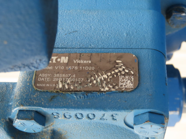 Eaton PSSCA1030V023 Hydraulic Power Unit 10.5GPM 2000PSI 30 Gal 230/460V 3Ph
