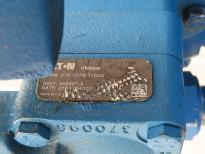 Eaton PSSCA1030V023 Hydraulic Power Unit 10.5GPM 2000PSI 30 Gal 230/460V 3Ph