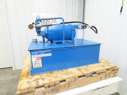 Eaton PSSCA1030V023 Hydraulic Power Unit 10.5GPM 2000PSI 30 Gal 230/460V 3Ph