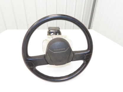 Raymond Electric Forklift Steering Wheel With Column Removed From 4750C50