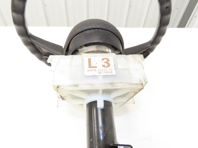 Raymond Electric Forklift Steering Wheel With Column Removed From 4750C50