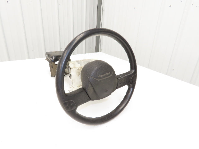 Raymond Electric Forklift Steering Wheel With Column Removed From 4750C50