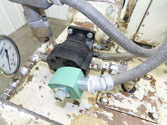 Haldex 080102 Hydraulic Power Unit 15 Gal Tank 2.5gpm 3000psi 5Hp 230/460V 3PH