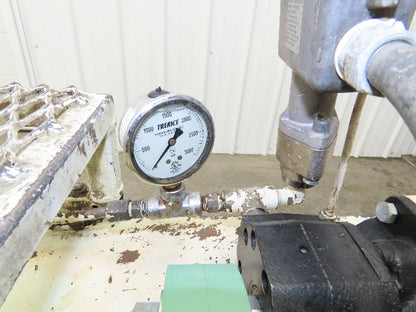 Haldex 080102 Hydraulic Power Unit 15 Gal Tank 2.5gpm 3000psi 5Hp 230/460V 3PH