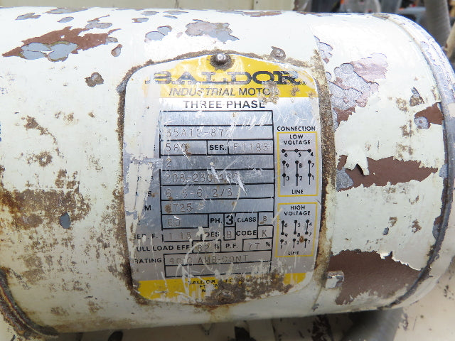 Haldex 080102 Hydraulic Power Unit 15 Gal Tank 2.5gpm 3000psi 5Hp 230/460V 3PH