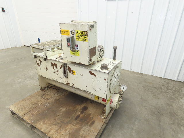 Haldex 080102 Hydraulic Power Unit 15 Gal Tank 2.5gpm 3000psi 5Hp 230/460V 3PH