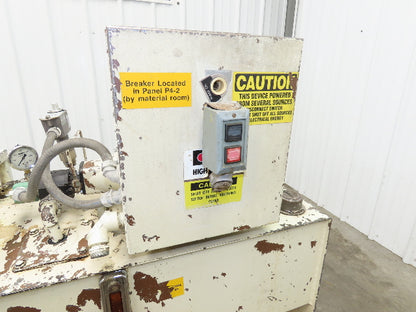 Haldex 080102 Hydraulic Power Unit 15 Gal Tank 2.5gpm 3000psi 5Hp 230/460V 3PH