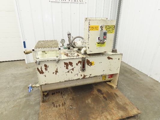Haldex 080102 Hydraulic Power Unit 15 Gal Tank 2.5gpm 3000psi 5Hp 230/460V 3PH