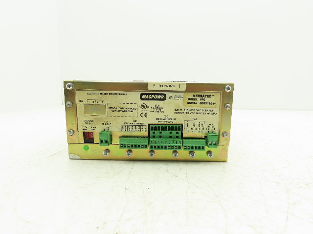 Versatec VTC Magpowr Web Tension Control Module Control Box 120V
