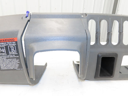 Raymond Electric Forklift Plastic Dash Three Part Cover Removed From 4750C50