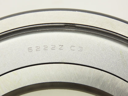Nachi 6222ZZC3 Deep Groove Ball Bearing 110mm ID 200mm OD 38mm Width Shielded