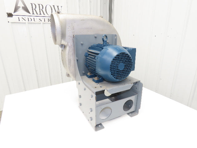 American Fan AF-15 High Pressure Blower 3Hp 3500 RPM 3PH Backward Curve 8x8"