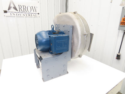 American Fan AF-15 High Pressure Blower 3Hp 3500 RPM 3PH Backward Curve 8x8"