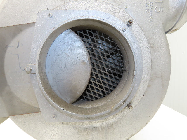 American Fan AF-15 High Pressure Blower 3Hp 3500 RPM 3PH Backward Curve 8x8"