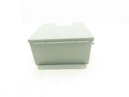 Hoffman A-808CH Electrical Enclosure JIC Terminal Blocks Panel Box 8x8x4"