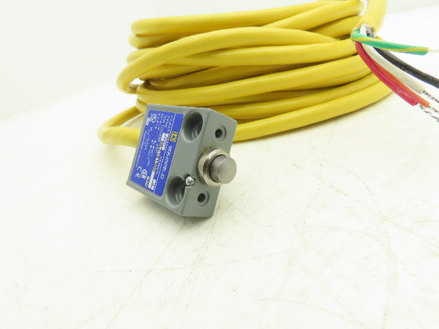 Square D 9007ML01S1300 Limit Switch Top ush Plunger 33' Cable Ser B 125/250VAC