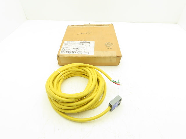 Square D 9007ML01S1300 Limit Switch Top ush Plunger 33' Cable Ser B 125/250VAC