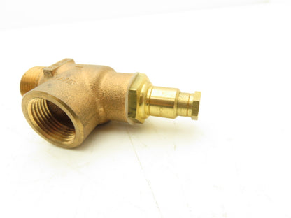 Cash Acme 09564-0125LF 09564-0125LF Miniature Relief Valve 3/4" NPT Adjustable