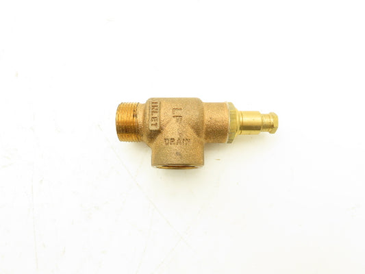 Cash Acme 09564-0125LF 09564-0125LF Miniature Relief Valve 3/4" NPT Adjustable