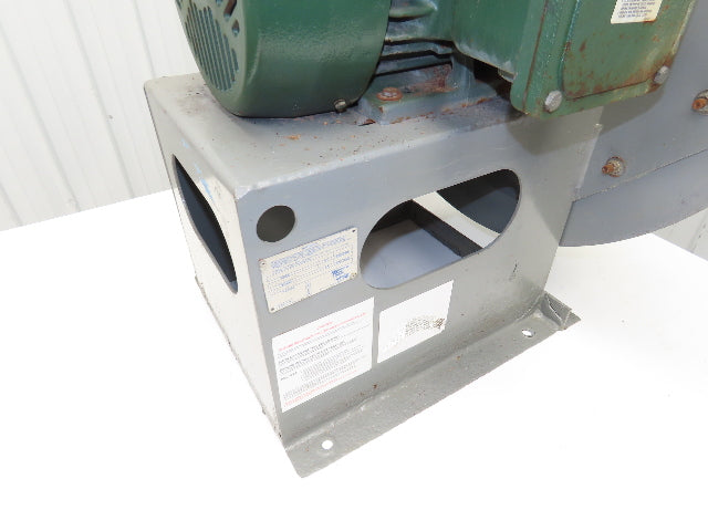 American 3N-04S-22.50 High Pressure Blower Fan 7.5HP 22.5" Blade 4 x 4" Inlet